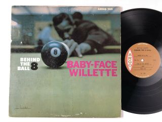 Baby - Face Willette Behind The 8 Ball Argo Mono Jazz Lp