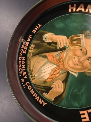James Hanley Company Beer Tray The Connoisseur,  Providence,  RI 2