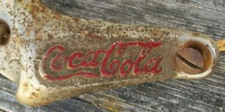 Vintage Coca Cola Bottle Opener Starr Brown MFG Company Pat 1925 Wall Mount 6 2