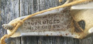 Vintage Coca Cola Bottle Opener Starr Brown MFG Company Pat 1925 Wall Mount 6 5