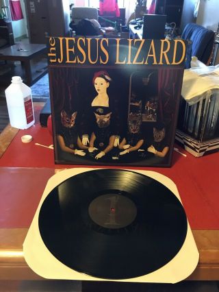 The Jesus Lizard - Liar Lp 1992 1st Pressing No Printed Inner Sleeve