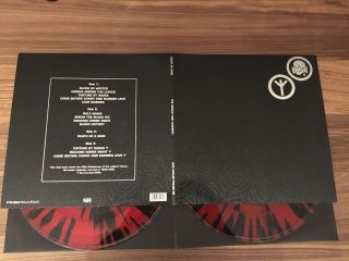 Death In June The World That Summer 2xlp Red/black Splatter Vinyl Ltd 300 Pylon