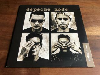 Depeche Mode " Violator Live " 3xlp Colored Vinyl Record Set Rare