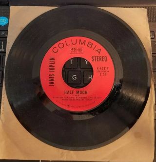 Columbia 4 - 45314 45rpm Janis Joplin Me And Bobby Mcgee Ex Store Stock