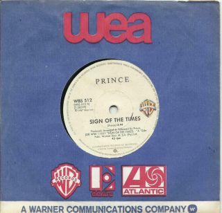 Prince South Africa 45 Sign Of The Times