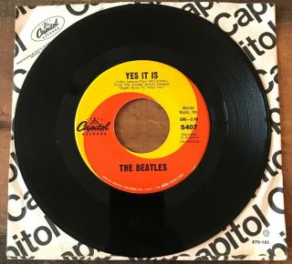The Beatles “Ticket To Ride” 45 | Capitol 5407 | RCA CONTRACT Pressing | 1965 2