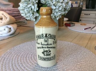 Vintage ginger beer bottle - Robert Carruthers 2