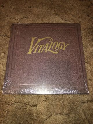 Pearl Jam Vitalogy Lp Record 1994 Epic E66900