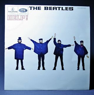 The Beatles Help Uk Mono Lp 2/2 In The Uk Plays Pmc 1255