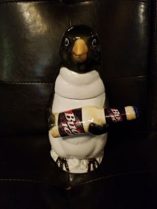 Anheuser - Busch Budweiser Bud Ice Penguin Character Stein Cs315