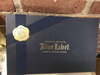 Johnnie Walker Blue Label Blended Scotch Whiskey Limited Rock Glasses - Set of 2 3