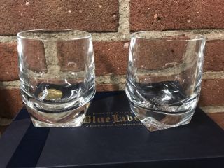 Johnnie Walker Blue Label Blended Scotch Whiskey Limited Rock Glasses - Set of 2 4