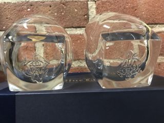 Johnnie Walker Blue Label Blended Scotch Whiskey Limited Rock Glasses - Set of 2 5