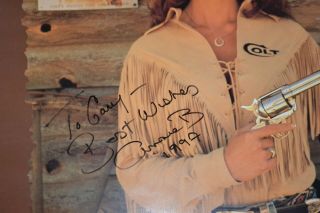 COLT FIREARMS POSTER Poster Real Cowgirls Shoot Signed Leader in Law Enforcement 4
