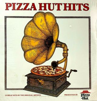 Pizza Hut Hits 33 Rpm Vinyl Lp Advertising Record Various Artists