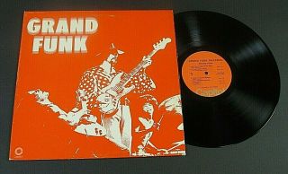 Grand Funk Railroad Grand Funk Capitol Lp Nm Stereo Vg,  Cover 1970