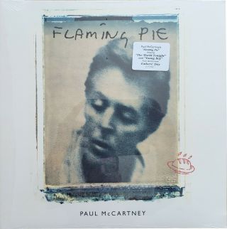 Paul Mccartney Capitol Vinyl Lp Flaming Pie (1997 - Hype Sticker)