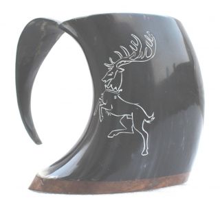 Game Of Thrones House Baratheon Carved Viking Mug Tankard For Ale Mead Beer Gift