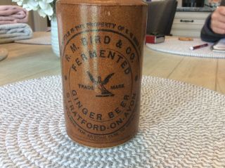 Vintage Ginger Beer Bottle - R.  M.  Bird & Co.