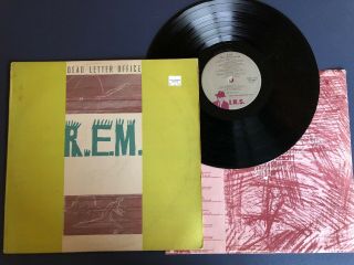 Rem - Dead Letter Office R.  E.  M.  Vinyl Lp Vg,  /vg,  Irs Sp 70054 W/lyric Liner