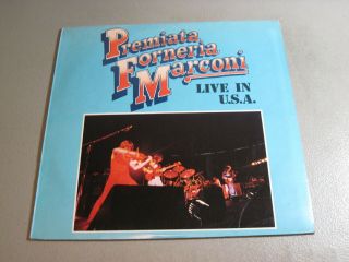 Premiata Forneria Marconi - Live In U.  S.  A.  - Lp Numero Uno Made In Italy