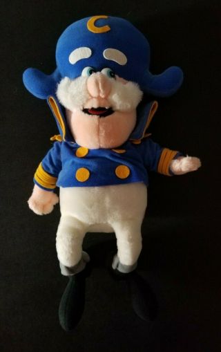 RARE Vintage 1987 Mighty Star Mascot Cap ' n Crunch Cereal Plush Stuffed Doll 18” 2