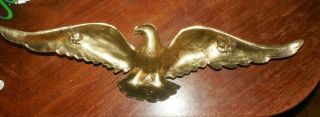 Solid Brass EAGLE Wall Hanging Wall Plaque Decor 19 