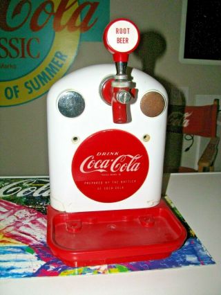 Rare 1950s Coca Cola Cornelius Tombstone 3 - Tap Soda Fountain Dispenser