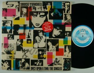 Siouxsie And The Banshees Once Upon A Time/the Singles Pvc Poster Hype Shrin Nm