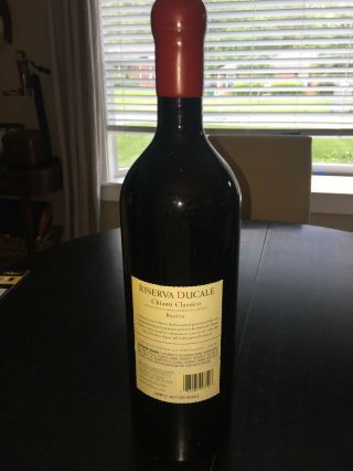 Ruffino Ducale Chianti Classico 3 Liter Dummy Empty Display Wine Bottle 2