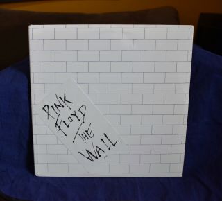 Pink Floyd Very Rare 2lp The Wall 1980 Usa Press No Cutouts W/sticker