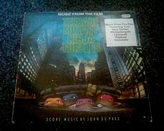 Teenage Mutant Ninja Turtles The Music From The Film Vinyl Lp Soundtrack