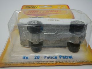 Matchbox Rolamatic Police Patrol No.  20 (3) 3
