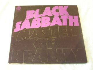 Black Sabbath - Master Of Reality - Rare With Poster - Listen