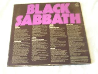 Black Sabbath - Master Of Reality - Rare with Poster - Listen 2