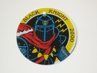 Black Knight 2000 Pinball Promo Plastic Key Chain Knight
