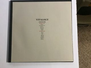 Pearl Jam - Vitalogy - LP - Never Been Played - 1994 US Epic Pressing 4