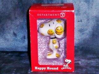 Happy Hound,  Dept 56 Happy Faces Snoopy Porcelain Figure,