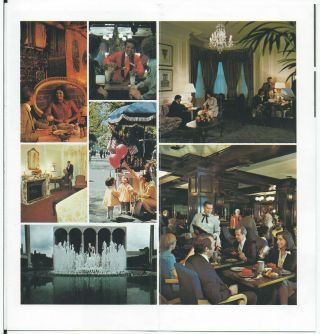 Plaza Westin Hotel YORK CITY - vintage travel brochure 2