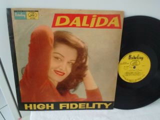 12 " Lp - Dalida - First Lp In Brazil - Mega Rare Edition - Mocambo - 1960