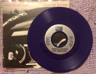 Stone Temple Pilots - Interstate Love Song 1994 Atlantic A 7192x Purple P/s Ex