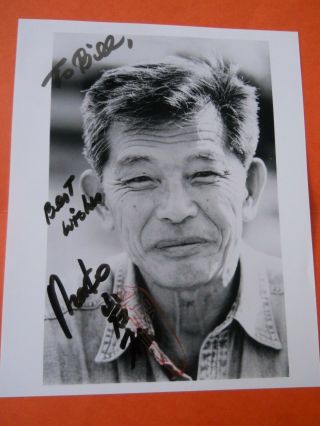 Mako Iwamatsu - Autographed 8 " X 10 " Photograph - Actor