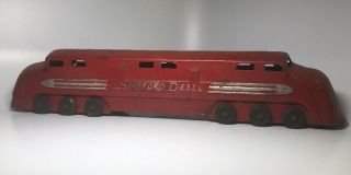Vintage Stafford Diesel Double Ended Toy Train Engine Pressed Steel 18 "