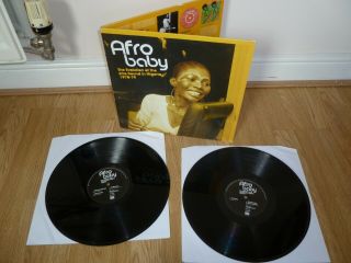 Afro Baby Evolution Of The Afro - Sound Nigeria 1970 - 79 Gatefold Sleeve 12 " Vinyl