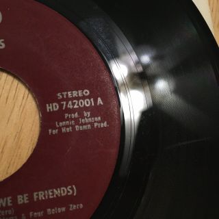 four below zero - tell me why/tell me why (can ' t we be friends) northern soul 45rpm 3