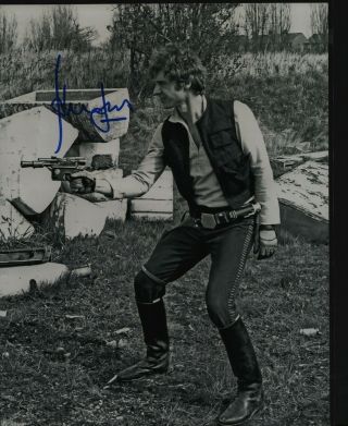 Harrison Ford Hand Signed Autographed 11x14 " Photo W/coa - Star Wars - Han Solo