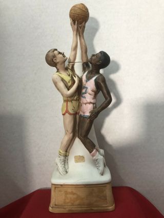 Lionstone Whiskey 1974 Limited Edition Porcelain Basketball Decanter