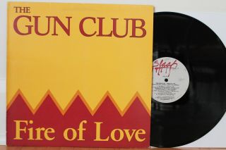 Gun Club Fire Of Love Lp (slash 23935 - 1,  1983) Vg,  Vinyl Punk
