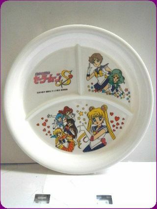 Vintage Sailor Moon S A Melamine Plate Dish Made In Japan