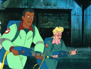 The Real Ghostbusters Animation Cartoon Cel Rg - 24